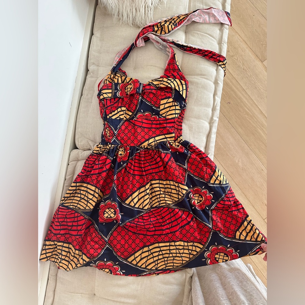 Trashy Diva 1950s halter dress - like new! XS